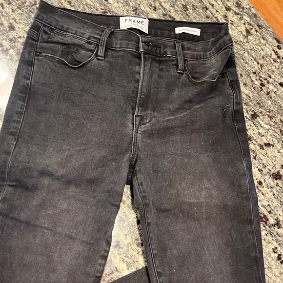 Frame black skinny Jean - Picture 6 of 9